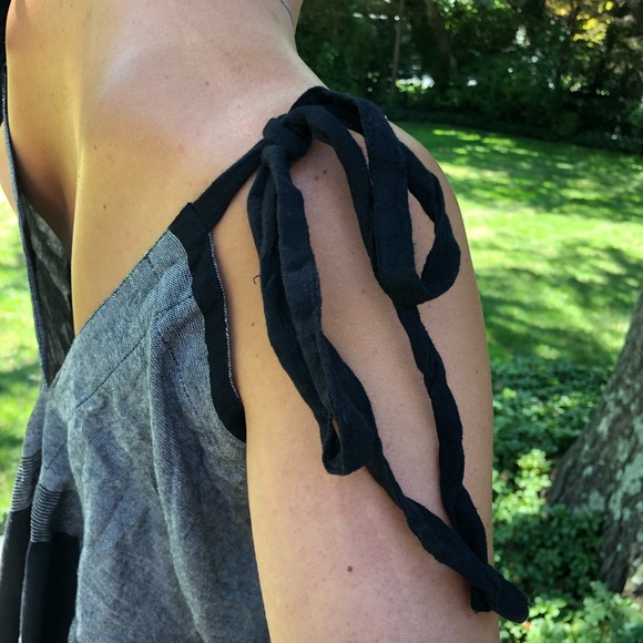 Easy Living OSFA crop pant black/grey jumpsuit - Picture 10 of 12